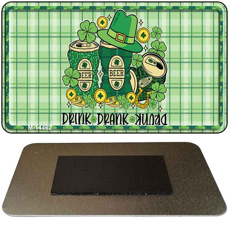 Drink Drank Drunk Novelty Metal Magnet M-14462