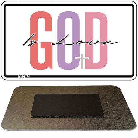 God Is Love Novelty Metal Magnet M-14474