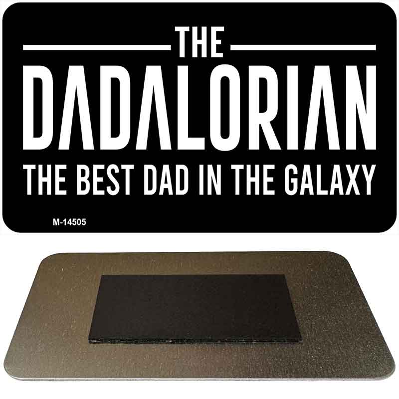 The Dadalorian Novelty Metal Magnet M-14505