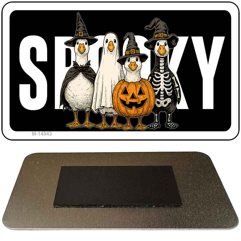 Spooky Goose Novelty Metal Magnet M-14543