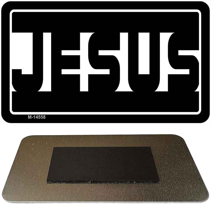 Jesus Hidden Novelty Metal Magnet M-14558