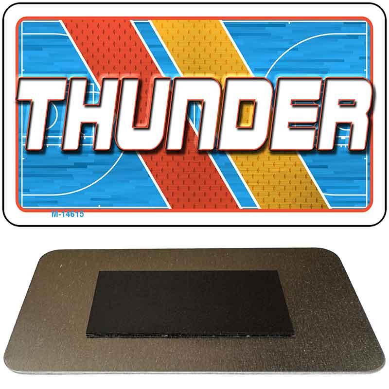 THUNDER Graphic Novelty Metal Magnet M-14615 3.5" x 2" Magnet (M)