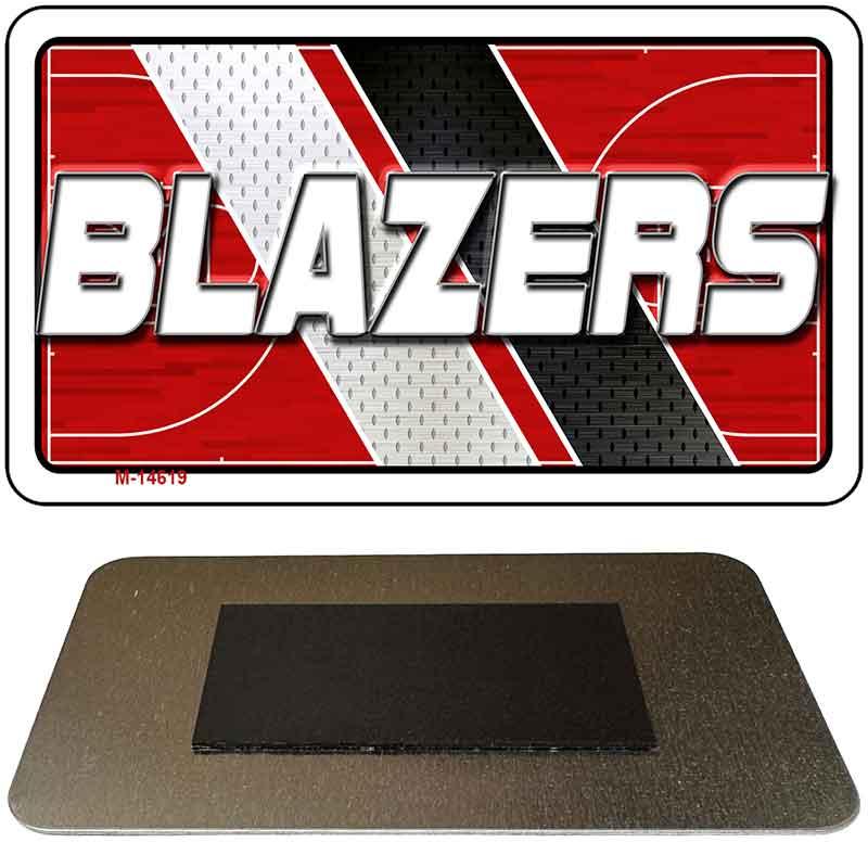 BLAZERS Graphic Novelty Metal Magnet M-14619 3.5" x 2" Magnet (M)