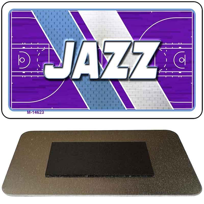 JAZZ Graphic Novelty Metal Magnet M-14623 3.5" x 2" Magnet (M)