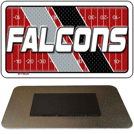 FALCONS Graphic Novelty Metal Magnet M-14626 3.5" x 2" Magnet (M)