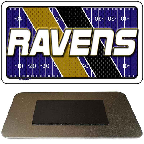 RAVENS Graphic Novelty Metal Magnet M-14627 3.5" x 2" Magnet (M)
