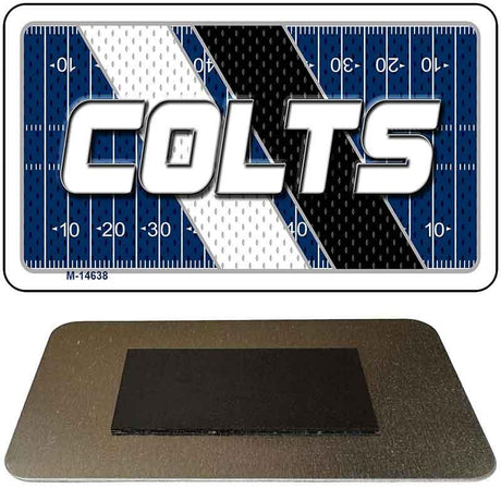 COLTS Graphic Novelty Metal Magnet M-14638 3.5" x 2" Magnet (M)