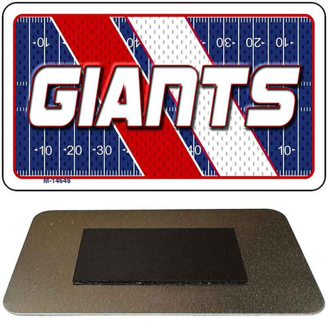 GIANTS Graphic Novelty Metal Magnet M-14648 3.5" x 2" Magnet (M)