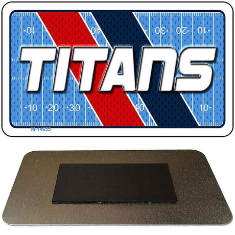 TITANS Graphic Novelty Metal Magnet M-14655 3.5" x 2" Magnet (M)