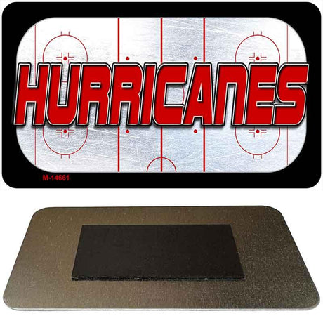 HURRICANES Graphic Novelty Metal Magnet M-14661 3.5" x 2" Magnet (M)