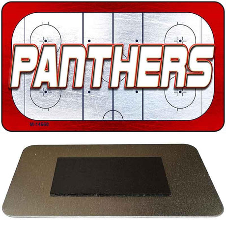 PANTHERS Graphic Novelty Metal Magnet M-14668 3.5" x 2" Magnet (M)