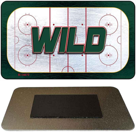 WILD Graphic Novelty Metal Magnet M-14670 3.5" x 2" Magnet (M)