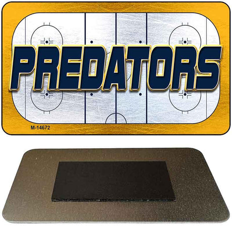 PREDATORS Graphic Novelty Metal Magnet M-14672 3.5" x 2" Magnet (M)