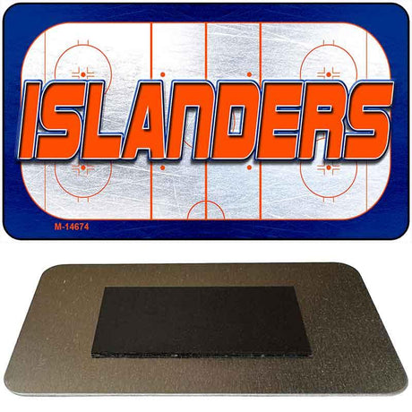 ISLANDERS Graphic Novelty Metal Magnet M-14674 3.5" x 2" Magnet (M)