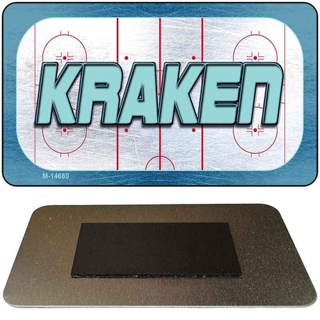 KRAKEN Graphic Novelty Metal Magnet M-14680 3.5" x 2" Magnet (M)