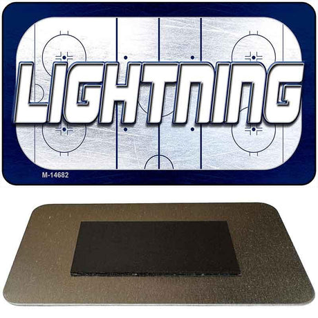 LIGHTNING Graphic Novelty Metal Magnet M-14682 3.5" x 2" Magnet (M)