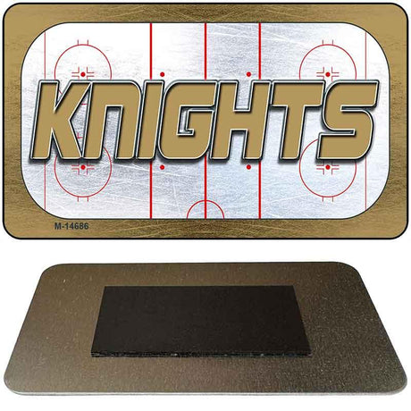 KNIGHTS Graphic Novelty Metal Magnet M-14686 3.5" x 2" Magnet (M)