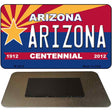 Arizona Centennial State License Plate Tag Magnet M-1814