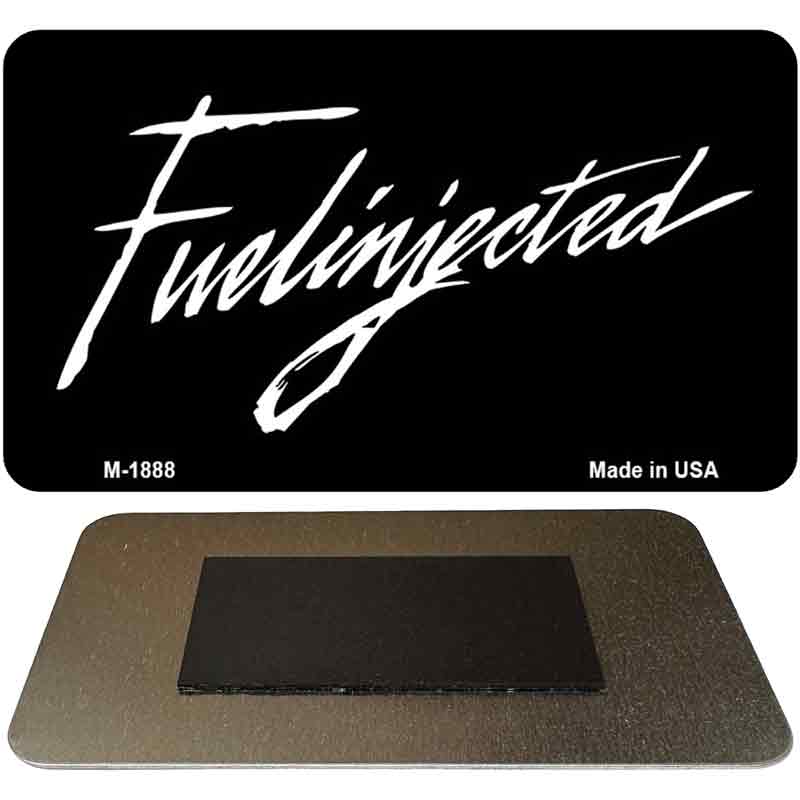 Fuelinjected Novelty Metal Magnet M-1888