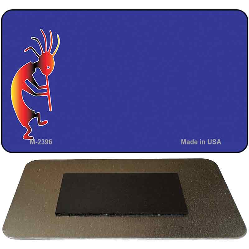 Kokopelli Offset Novelty Metal Magnet M-2396