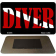 Diver Novelty Metal Magnet M-2455