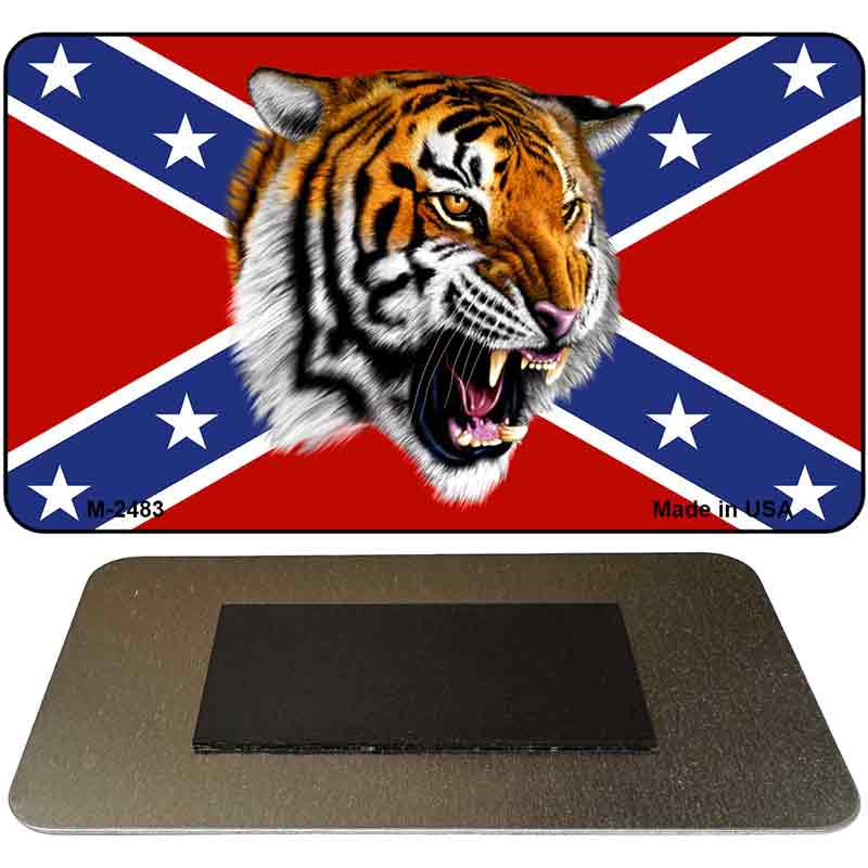 Rebel Tiger Novelty Metal Magnet M-2483