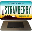 Strawberry Arizona State License Plate Tag Magnet M-2557
