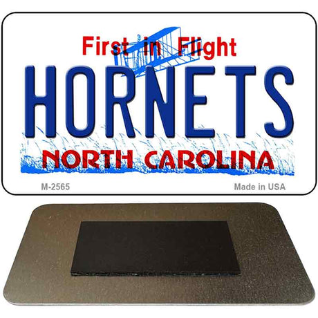 Hornets North Carolina State License Plate Tag Magnet M-2565