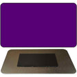 Purple Novelty Metal Magnet M-2714
