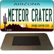 Arizona Meteor Crater Novelty Metal Magnet