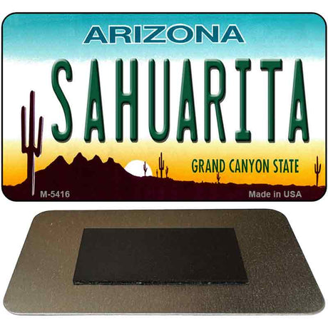 Sahuarita Arizona State License Plate Tag Magnet M-5416