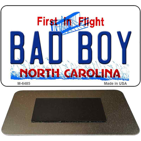 Bad Boy North Carolina State License Plate Tag Magnet M-6485
