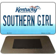 Southern Girl Kentucky State License Plate Tag Novelty Magnet M-6767
