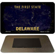 Delaware Rusty Blank Novelty Magnet M-8125