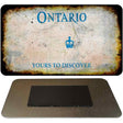 Ontario Canada Rusty Blank Novelty Magnet M-8171
