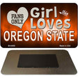 This Girl Loves Her Oregon State Novelty Metal Magnet M-8499