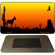 Donkey Sunset Arizona Western State License Plate Tag Magnet M-9519