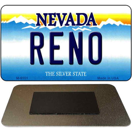Reno Nevada Novelty Metal Magnet M-9551
