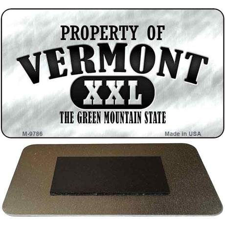 Property Of Vermont Novelty Metal Magnet M-9786