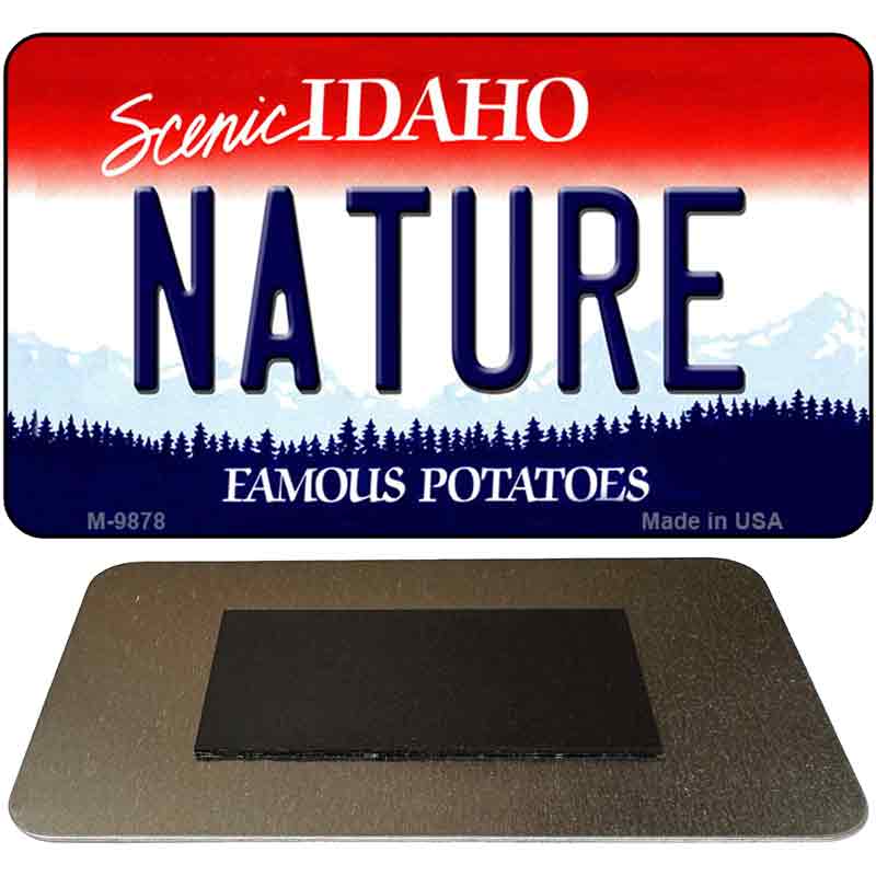 Nature Idaho State Metal Novelty Magnet M-9878