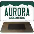 Aurora Colorado Metal Novelty Magnet M-9914 3.5" x 2" Magnet (M)
