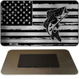 Patriotic Bass Novelty Metal Magnet MC-1146