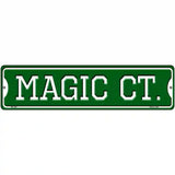 Magic Ct Novelty Metal Street Sign 12" x 3" (MK)