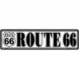 Route 66 Novelty Metal Street Sign 12" x 3" (MK)