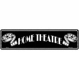 Home Theatre Novelty Metal Street Sign 12" x 3" (MK)