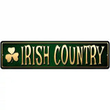 Irish Country Metal Novelty Street Sign 12" x 3" (MK)