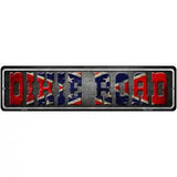 Dixie Road Novelty Metal Street Sign 12" x 3" (MK)
