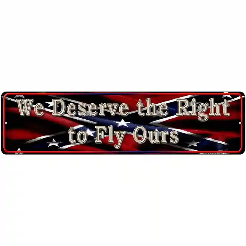Deserve Rights Sign We Deserve The Right Novelty Street Sign | Smart Blonde