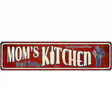 Moms Kitchen Novelty Street Sign 12" x 3" (MK)