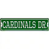 Cardinals Dr Novelty Metal Street Sign 12" x 3" (MK)